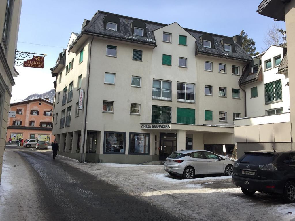 Appartement Meschihouse - Chesa Engadina à Samedan Extérieur photo